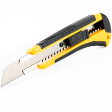 18mm multi function pocket snap off lock retractable blade plastic sliding knife  paper art office knife utility cutter knife